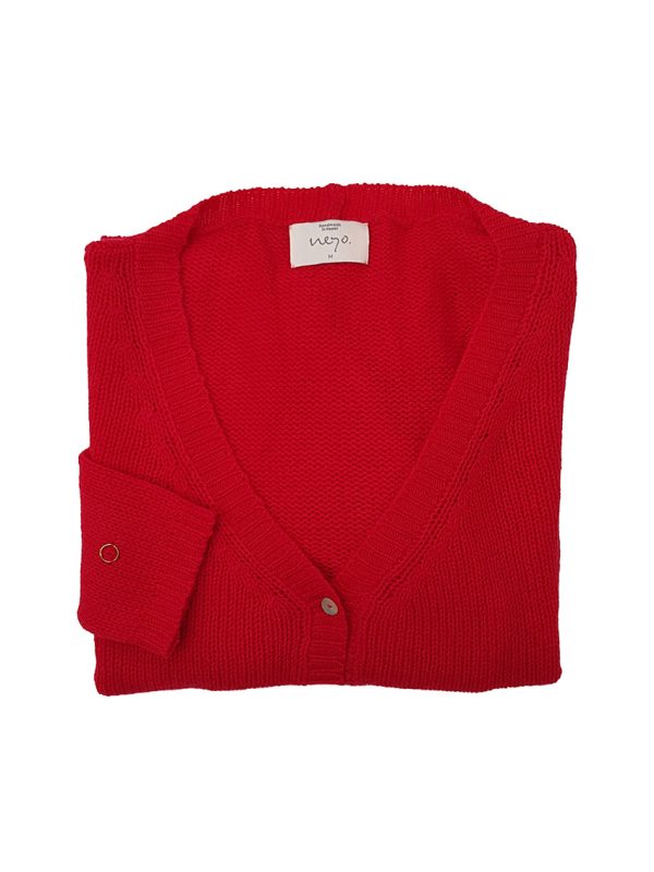P U T A L I. Cardigan Boxy. Cashmere.
