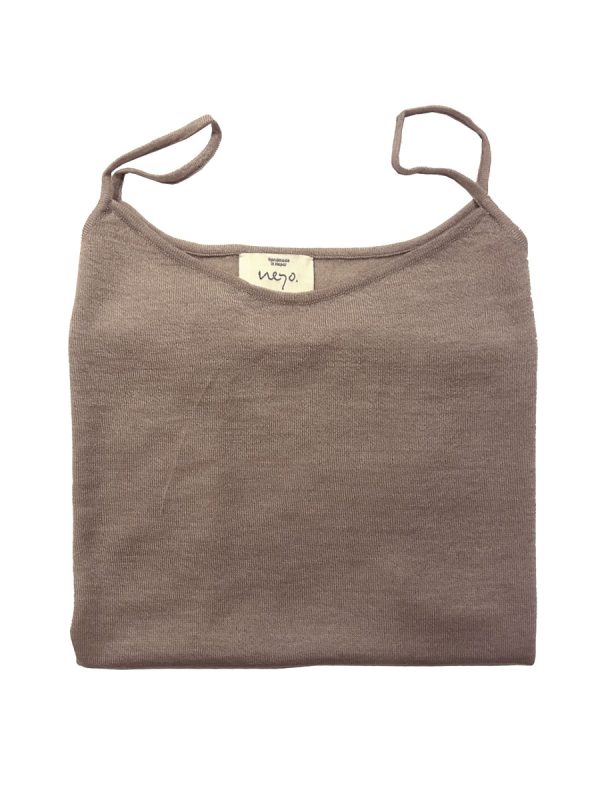 C H E P A R O. Slip top. Cashmere.