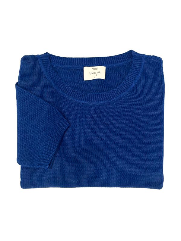 B R E K A. Shirt Gauge Knit. Cashmere.