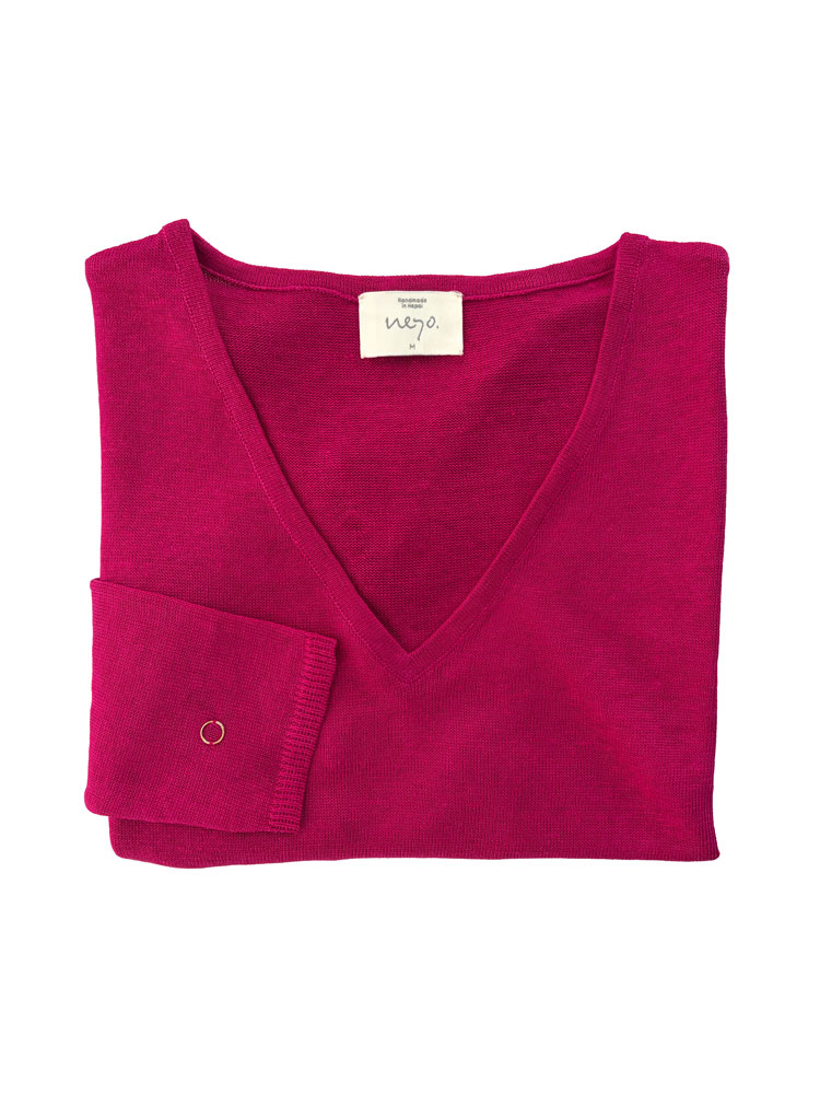 K H O L A. Longsleeve. Linen.